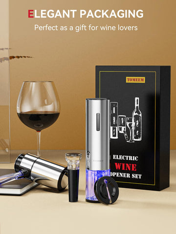TOMEEM vacuum stoppers preserve wine flavor for days after opening