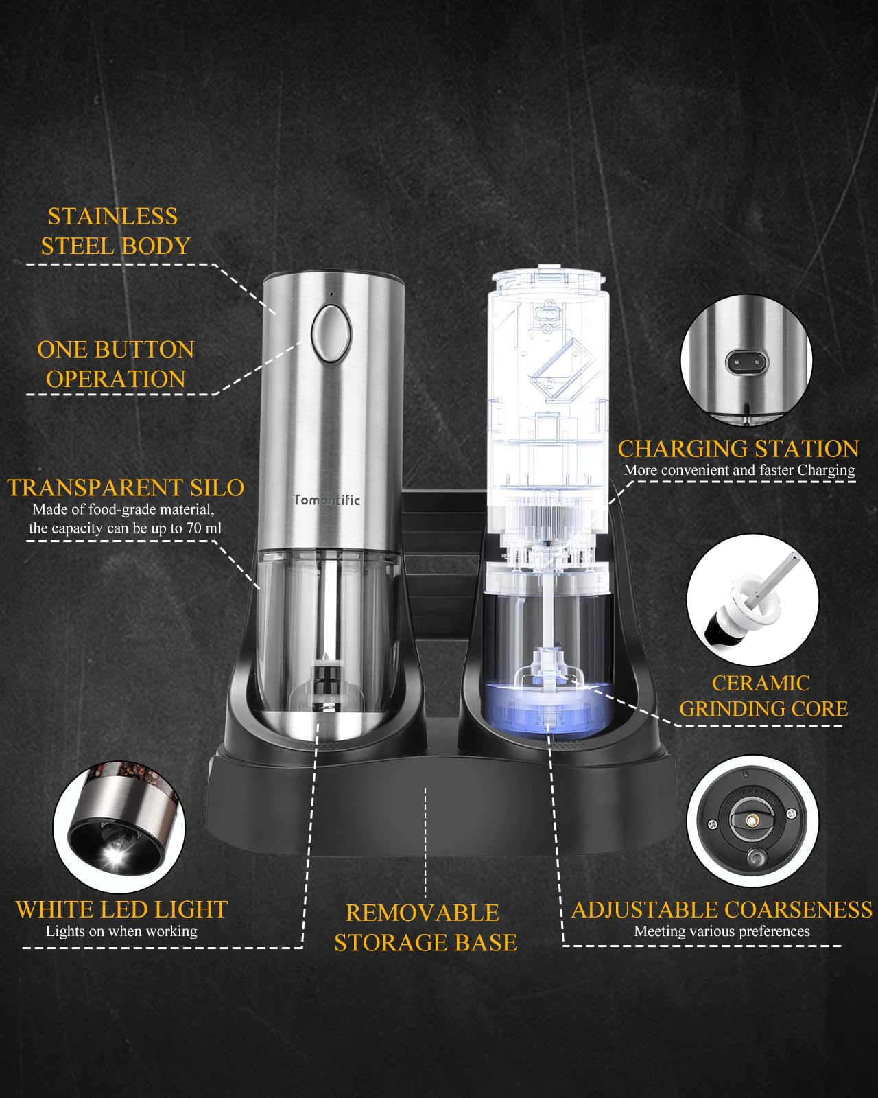 Tomentific gift box packaging, ideal for weddings or housewarmings.