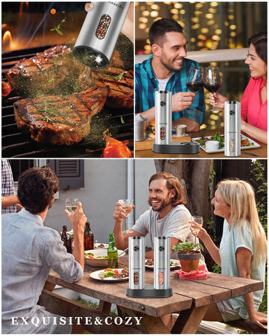 Tomentific adjustable ceramic grinding preserves aroma and flavor.