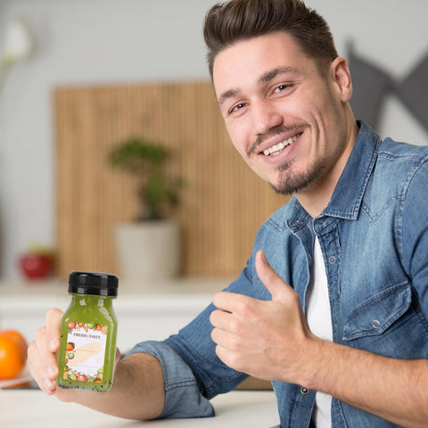 Tomnk 4oz bottle ideal for juices, coffee, and condiments