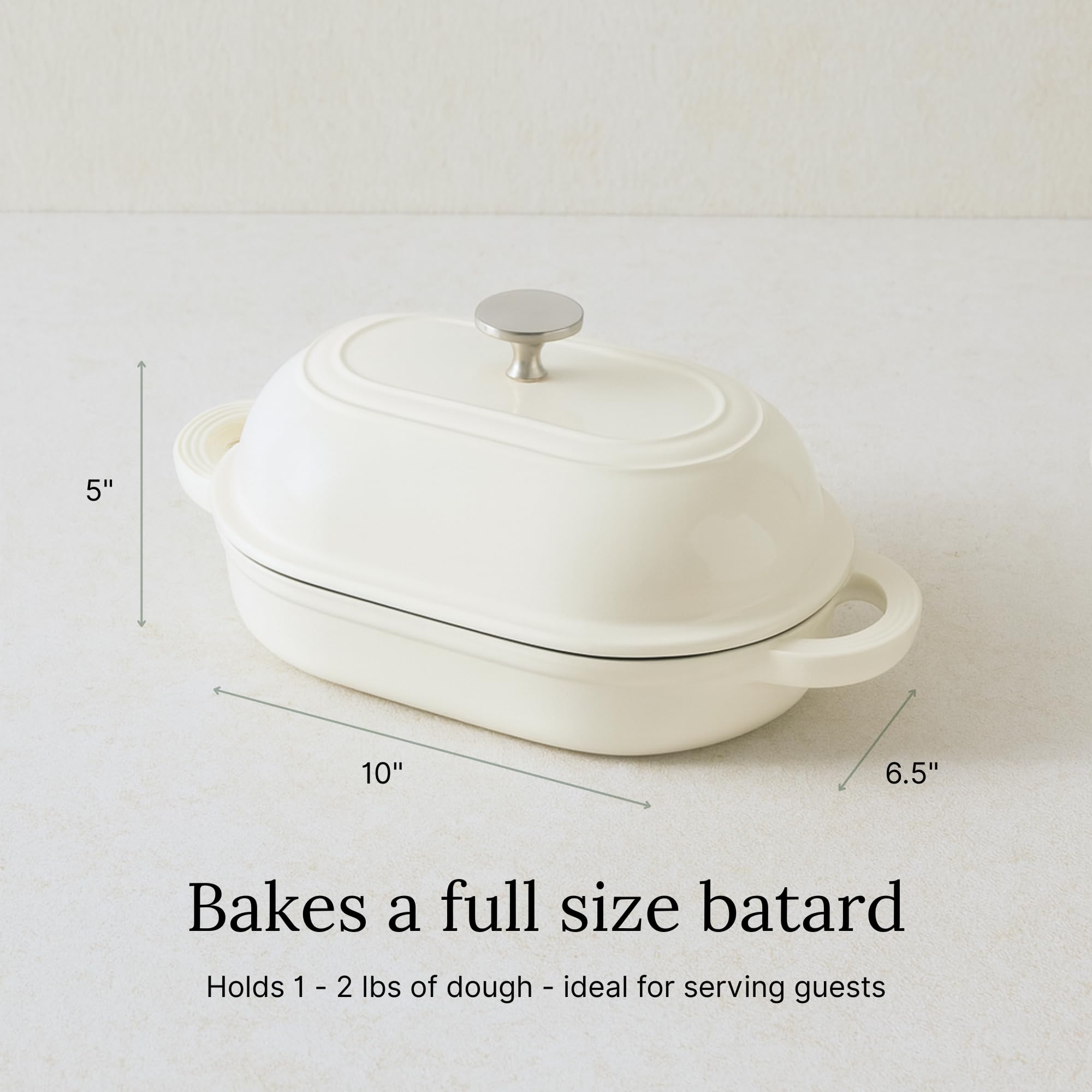 TOMO oval bread oven interior shows even heat distribution for consistent baking