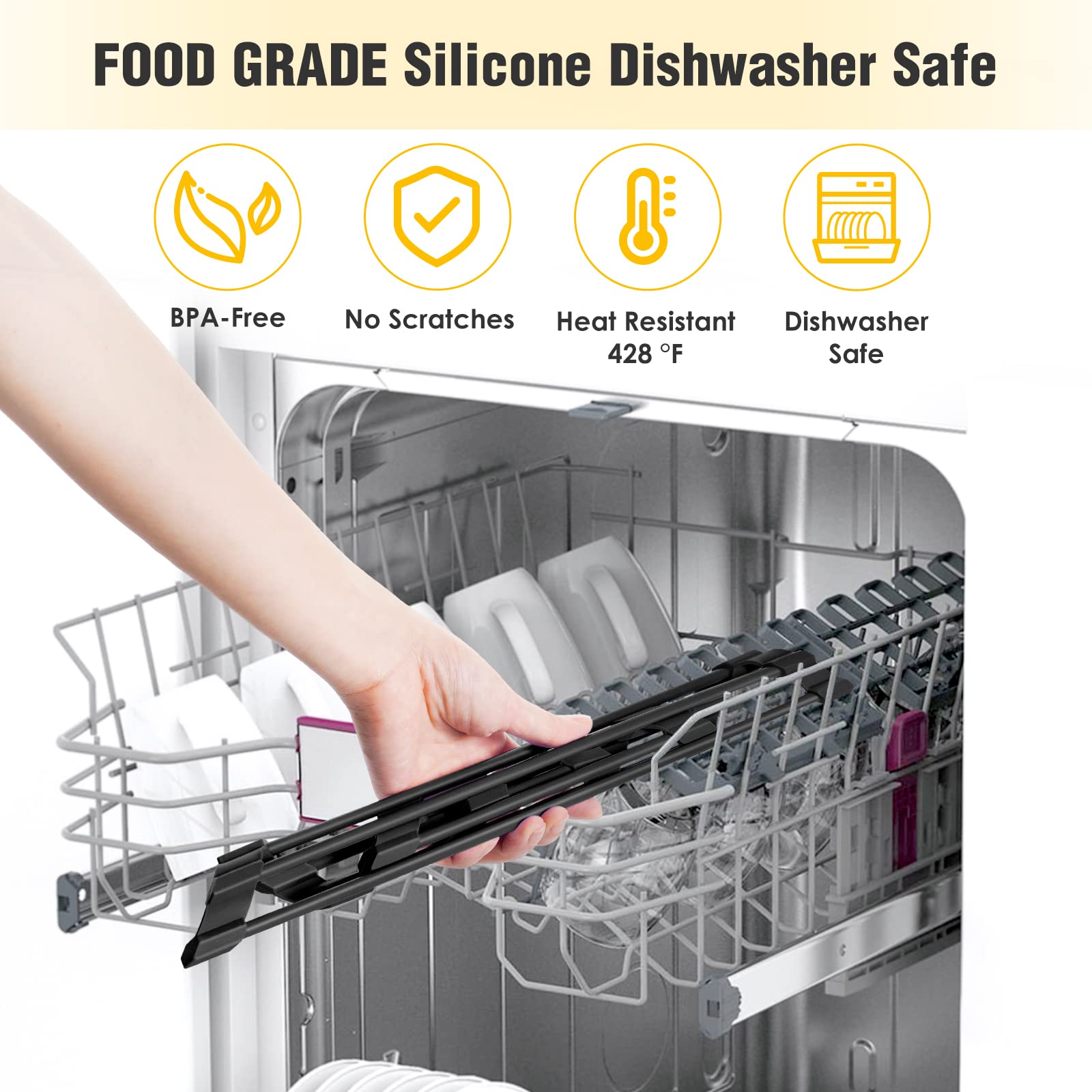 Tomorotec foldable design rolls up to reduce clutter after drying.