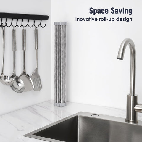 Tomorotec foldable drying rack for quick storage after meals.