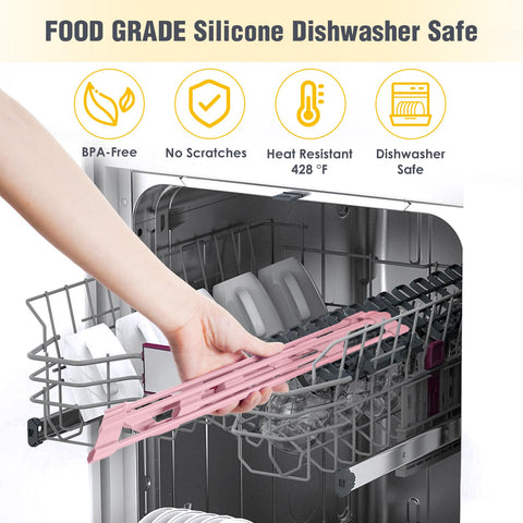 Tomorotec multi-purpose rack doubles as drying rack and prep organizer.