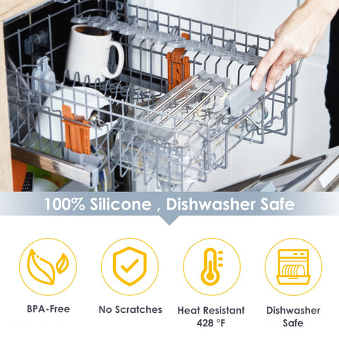Tomorotec wavy-design rack highlights two sides for bottles and boards