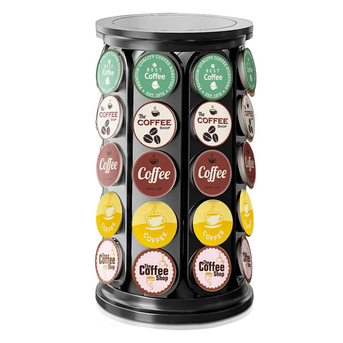 Tomshub K-Cup Holder with 40-pod capacity for organized morning coffee.