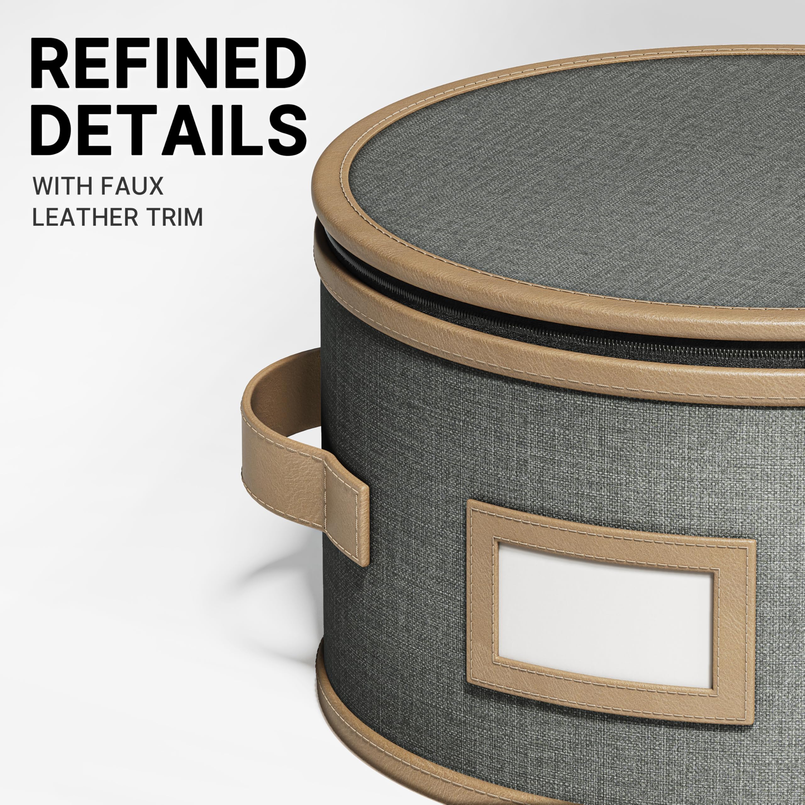 TomVista hard shell storage: mug container ensures safe stacking of cups during moves