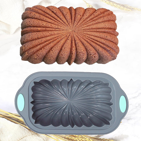 Tongjude 4-piece silicone loaf pan set, dishwasher-safe for quick cleanup after baking