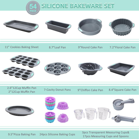 Tongjude dishwasher-safe bakeware keeps cleanup quick and simple.