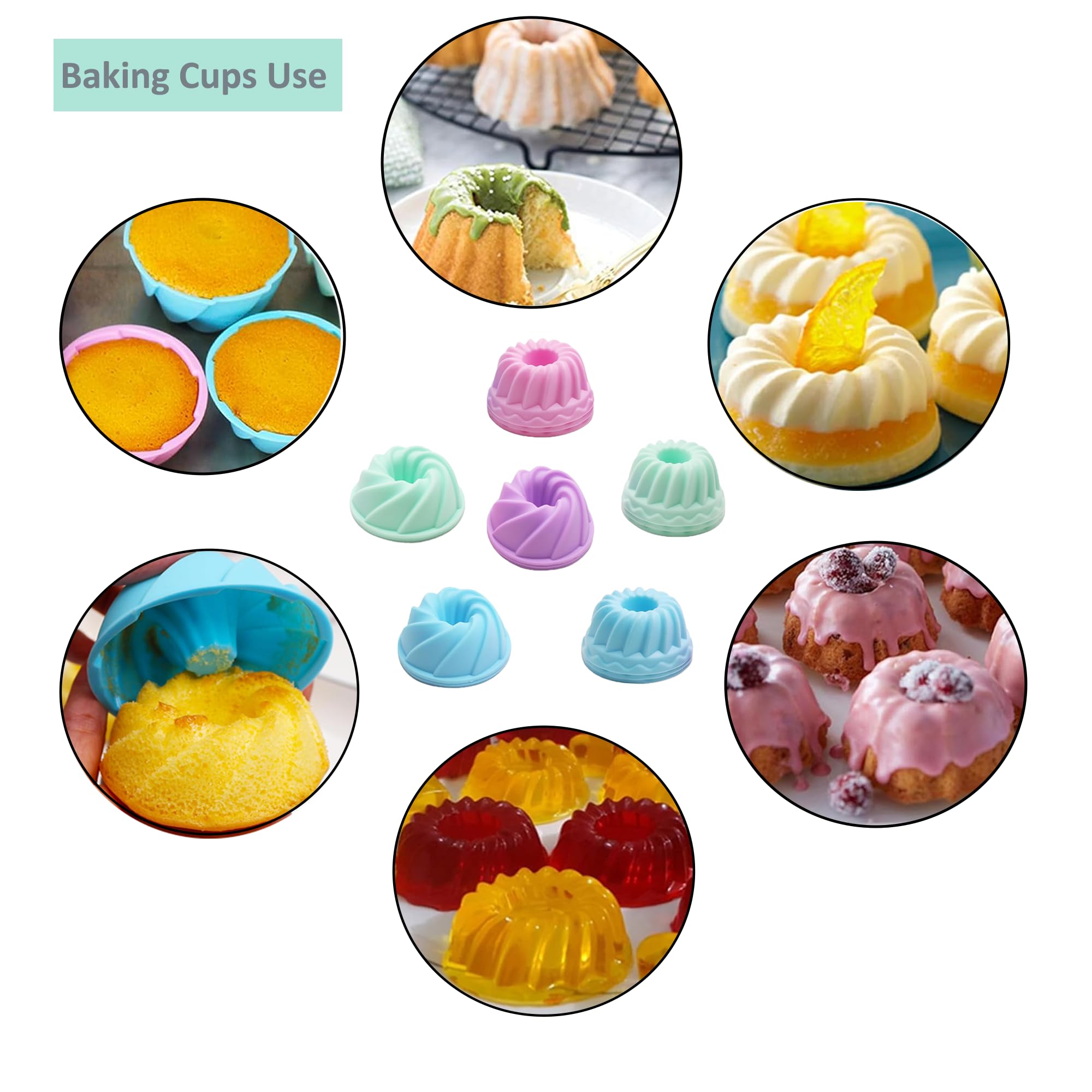 Tongjude easy-release surface supports smooth dessert removal.