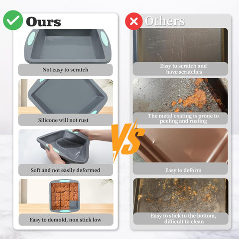 Tongjude non-stick baking cups simplify cleanup after baking.