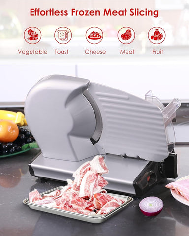 TOOGOOD slicer’s smooth operation reduces effort during meal prep.
