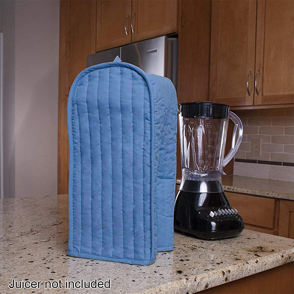 Tookie dust cover on blender model demonstrates standard size compatibility