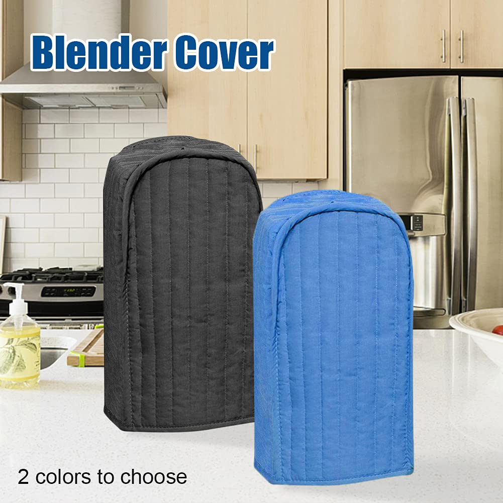 Tookie black blender dust cover side view shows snug standard fit