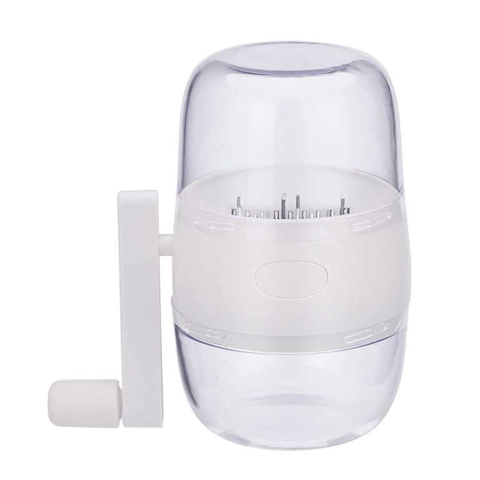 Tookie Nut Chopper with hand crank for quick, mess-free nut chopping.