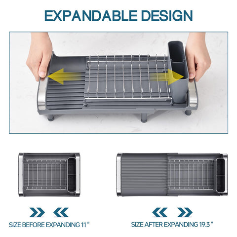 TOOLF rack folds flat for compact drawer storage after use