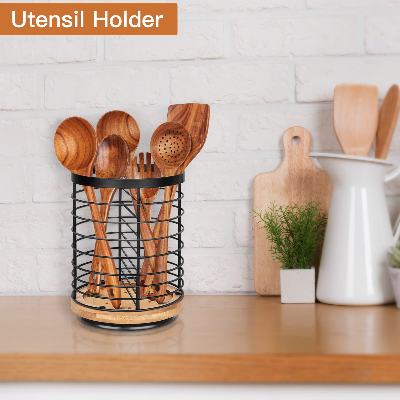 Toosci ventilated metal mesh design with wooden base speeds drying.