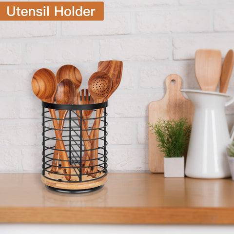 Toosci ventilated metal mesh design with wooden base speeds drying.