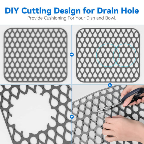 TOOVEM silicone sink mat versatile uses beyond the sink.