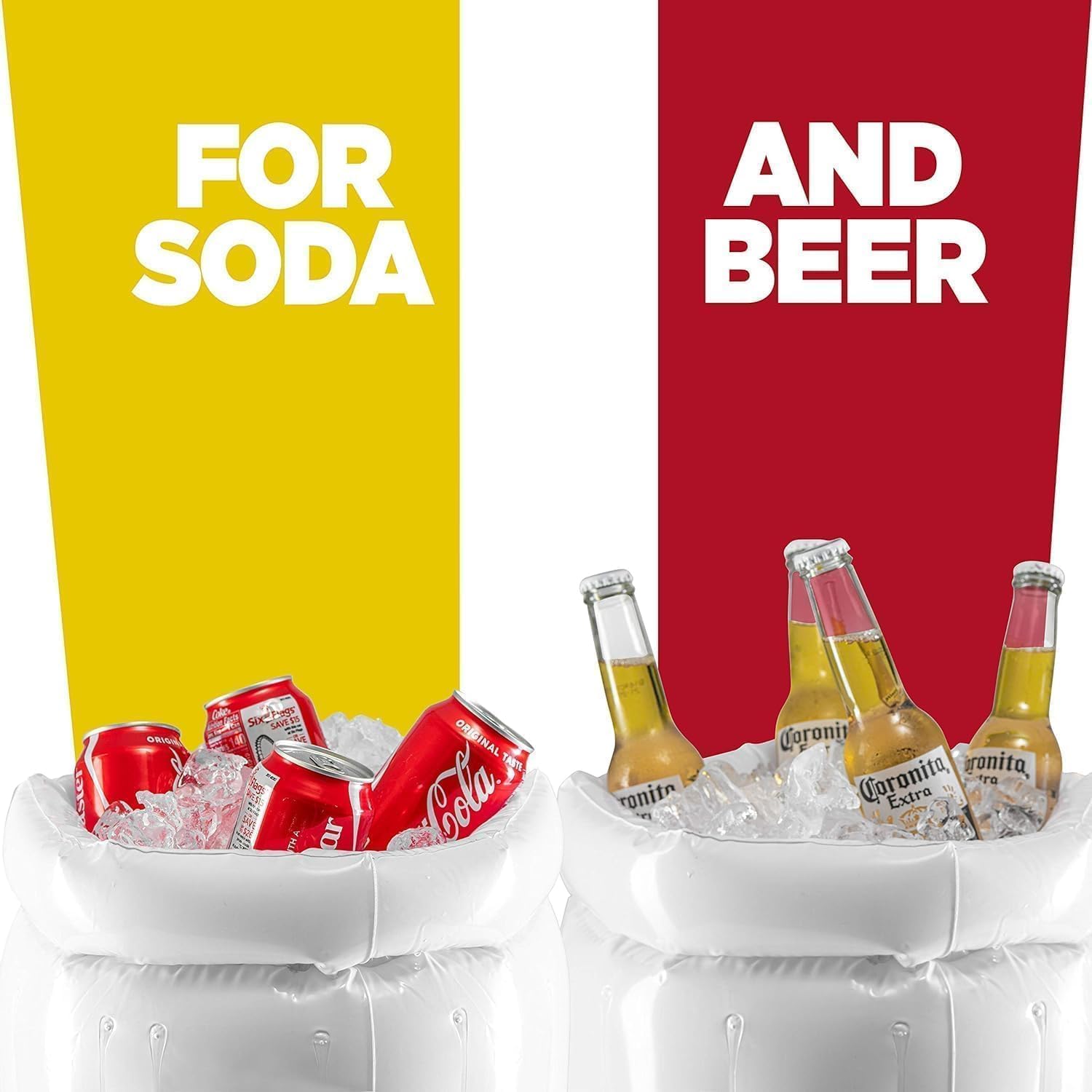 Top Race two beer mug coolers pack adds playful vibe to backyard celebrations