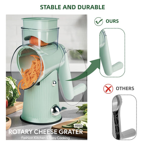 Topaa robust ABS plastic body ensures durable kitchen use