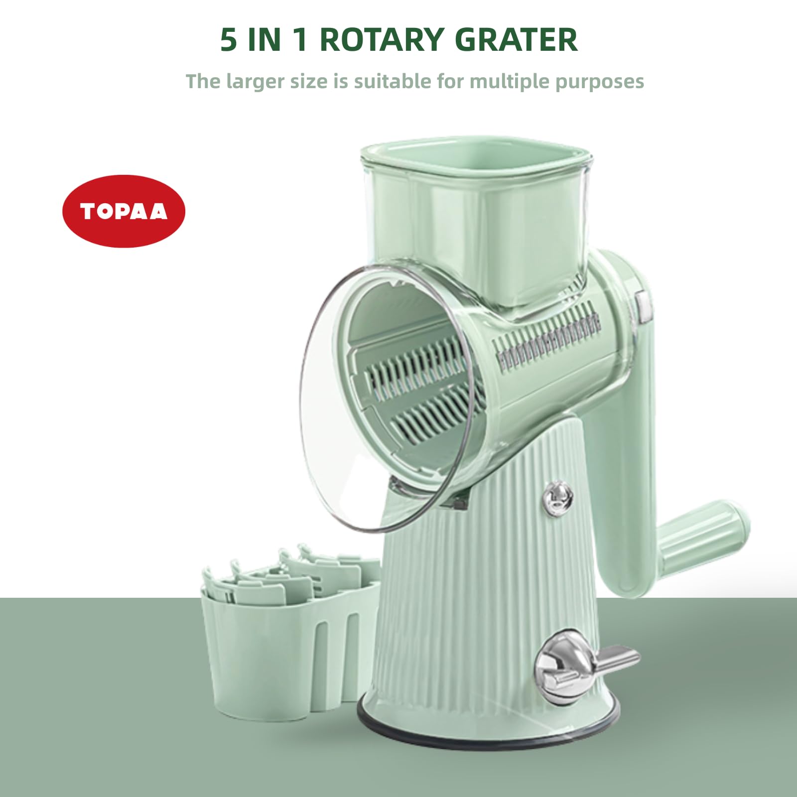 Topaa round mando line slicer for even, uniform slices