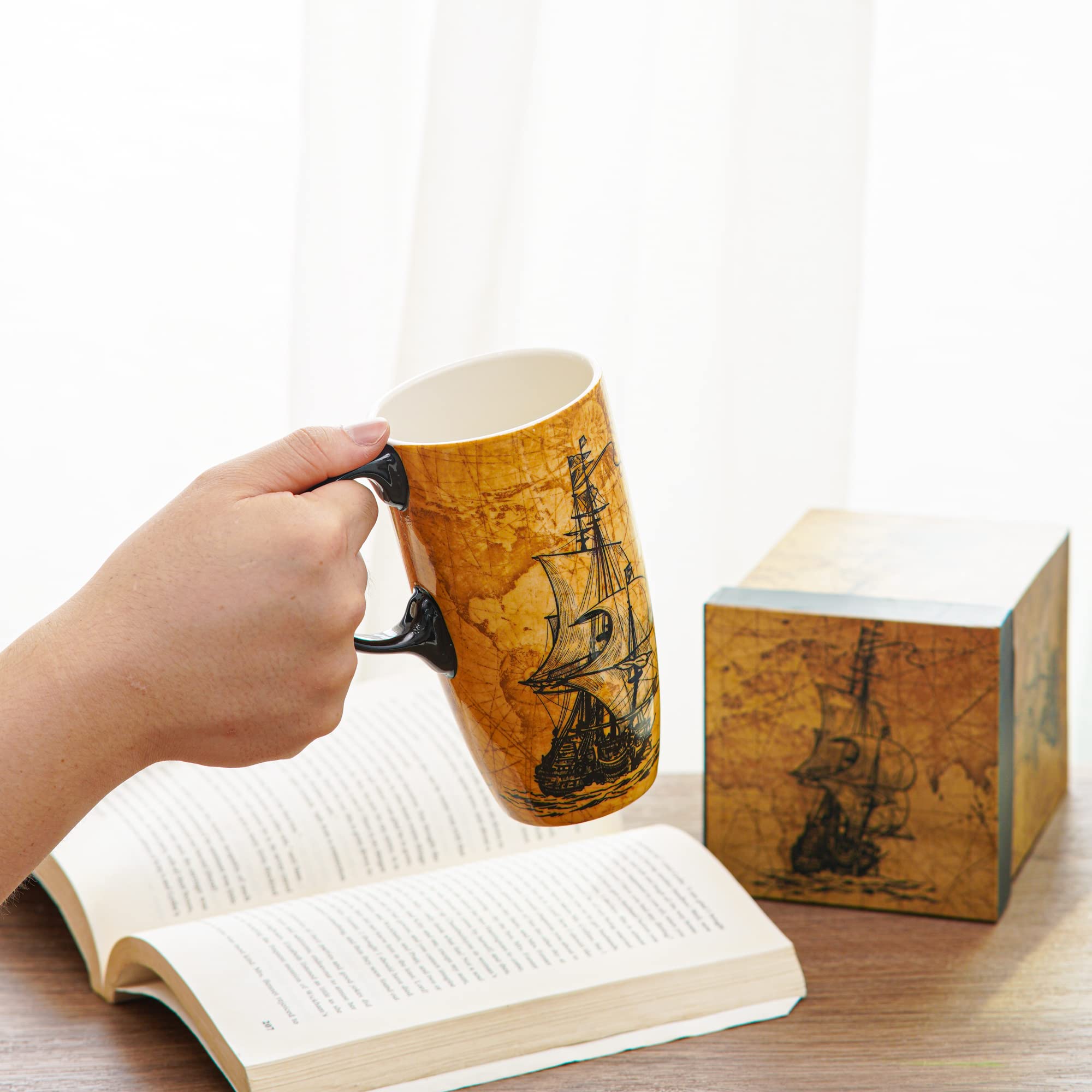Topadorn cozy desk mug suited for daily use
