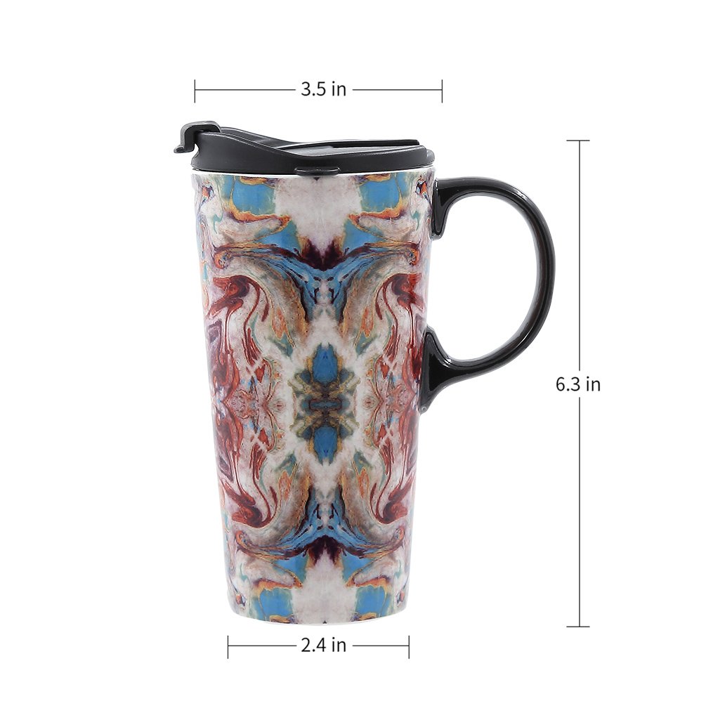 Topadorn Bohemian mug makes a stylish holiday or housewarming gift