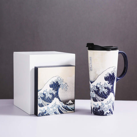 Topadorn mug in gift box highlights ready-to-gift presentation and eco-friendly reuse.