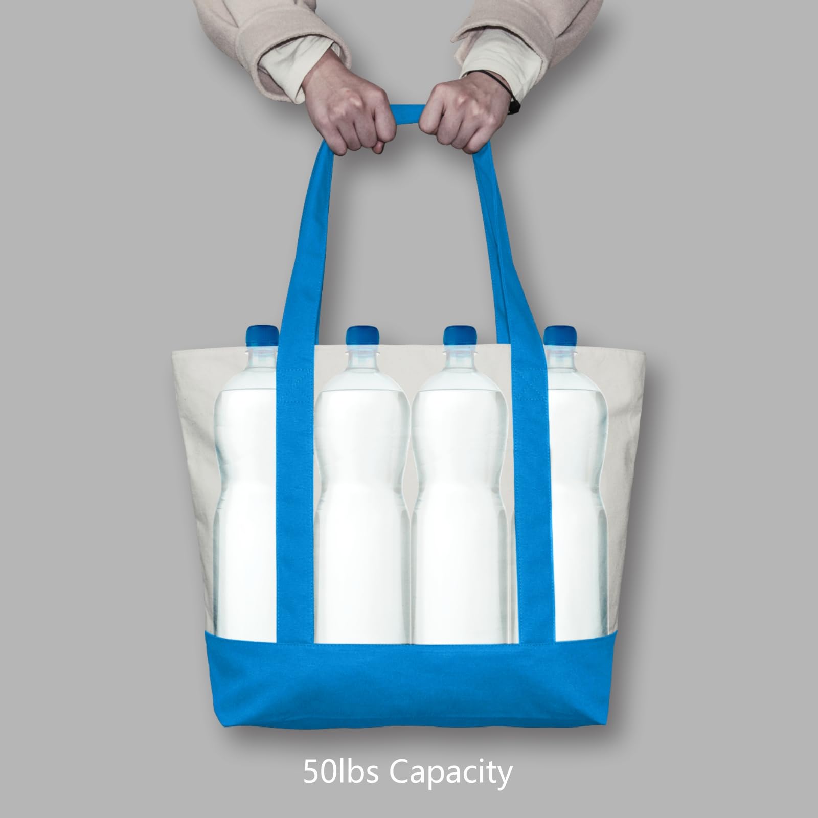 TOPDesign tote ideal for travel and luggage with ample capacity
