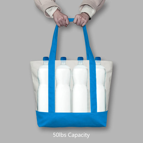 TOPDesign tote ideal for travel and luggage with ample capacity