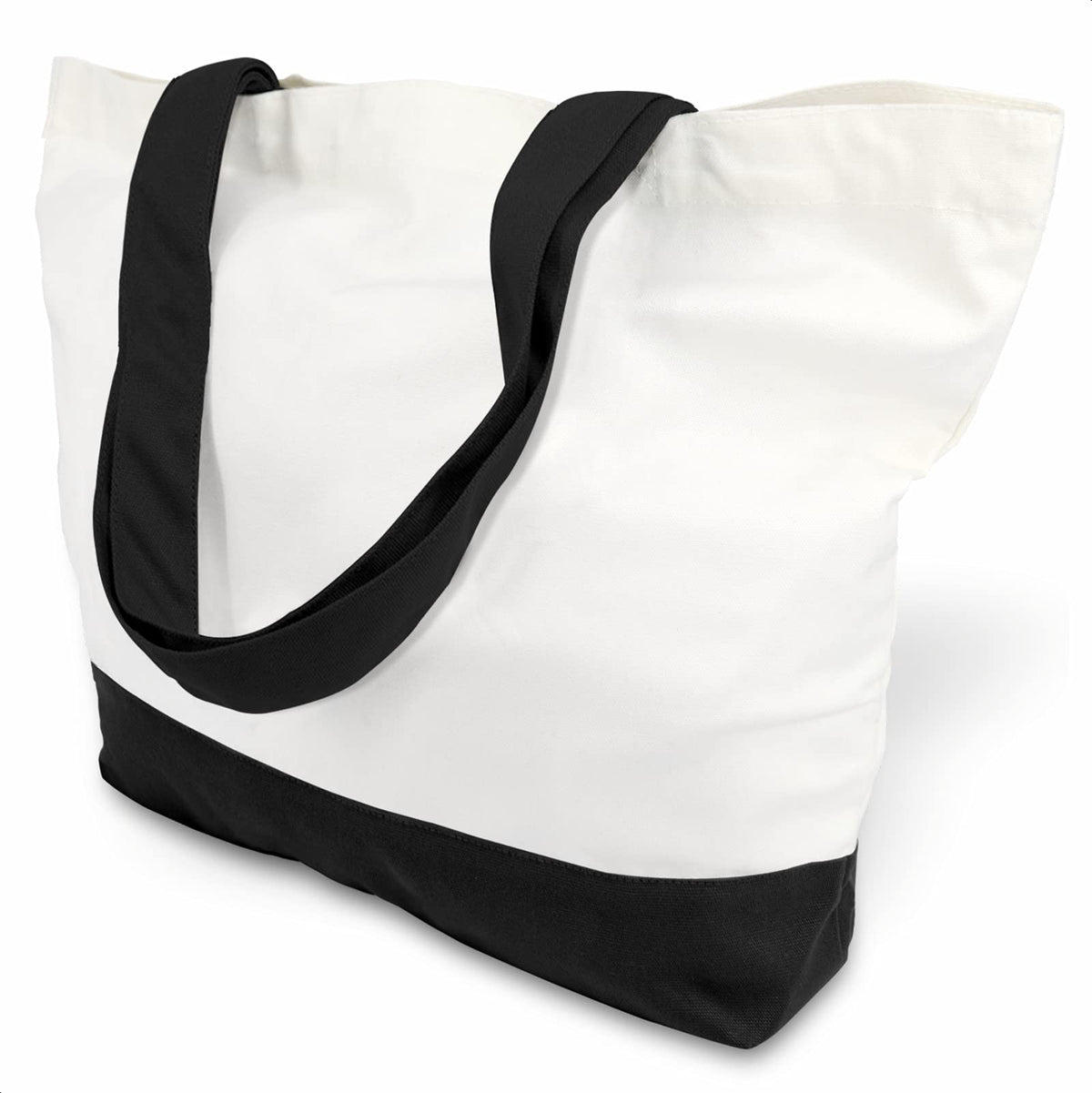 TOPDesign tote bag with large capacity, ideal for groceries and bulky items.
