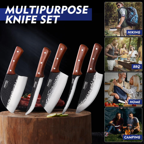 Topfeel 7-inch Slicing Knife creates uniform slices for roasts.