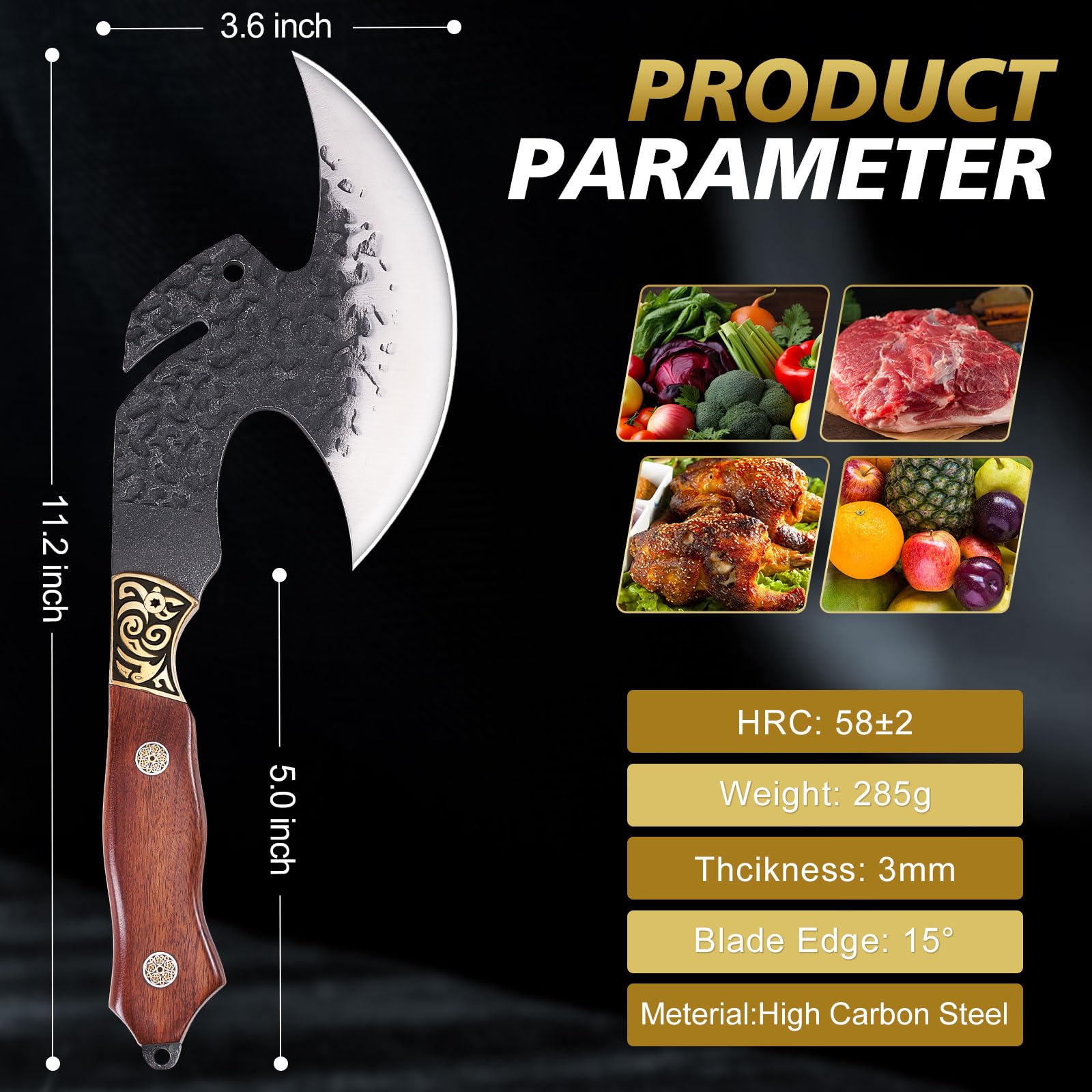 Topfeel Viking knife gift box makes a ready gift option.