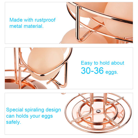 Toplife capacity view highlighting three dozen eggs