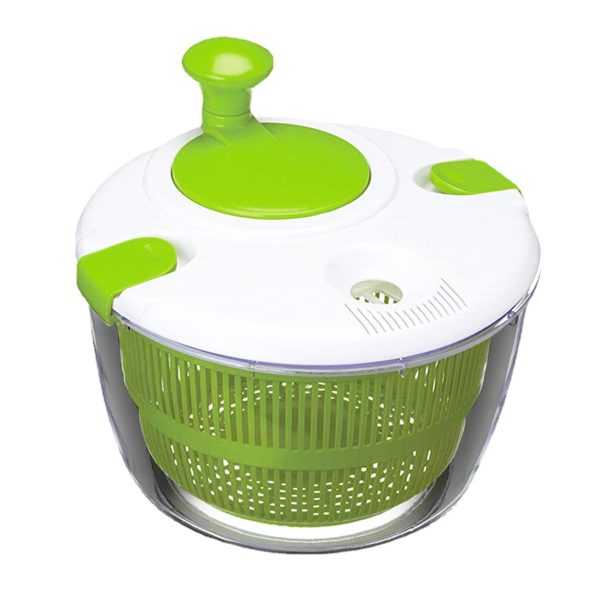 TopRoad 5L salad spinner with bowl and colander for quick drying after washing