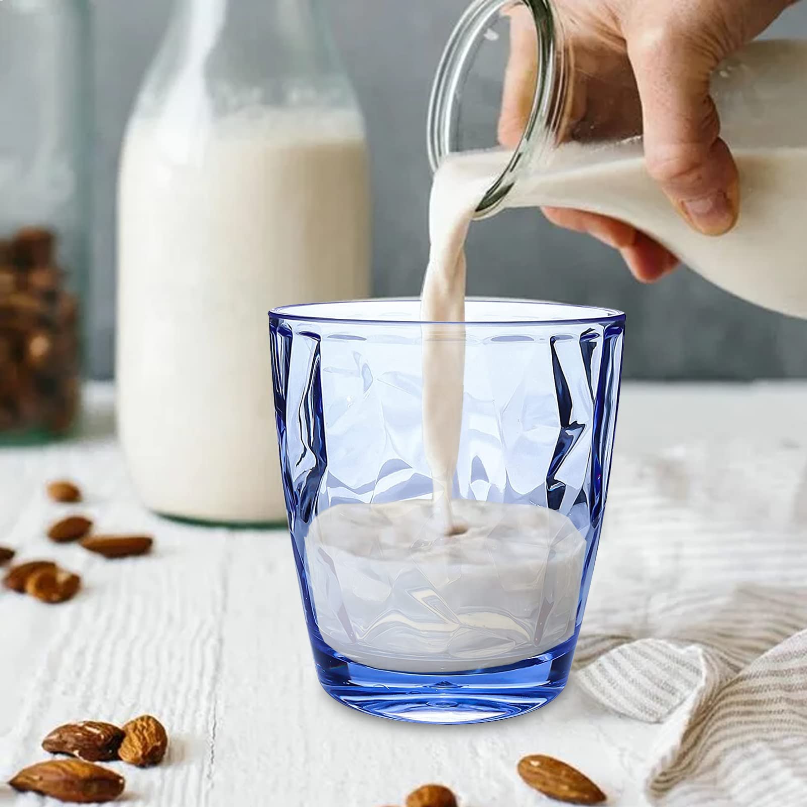 Topsky BPA-free acrylic tumblers designed for easy, dishwasher-safe cleaning