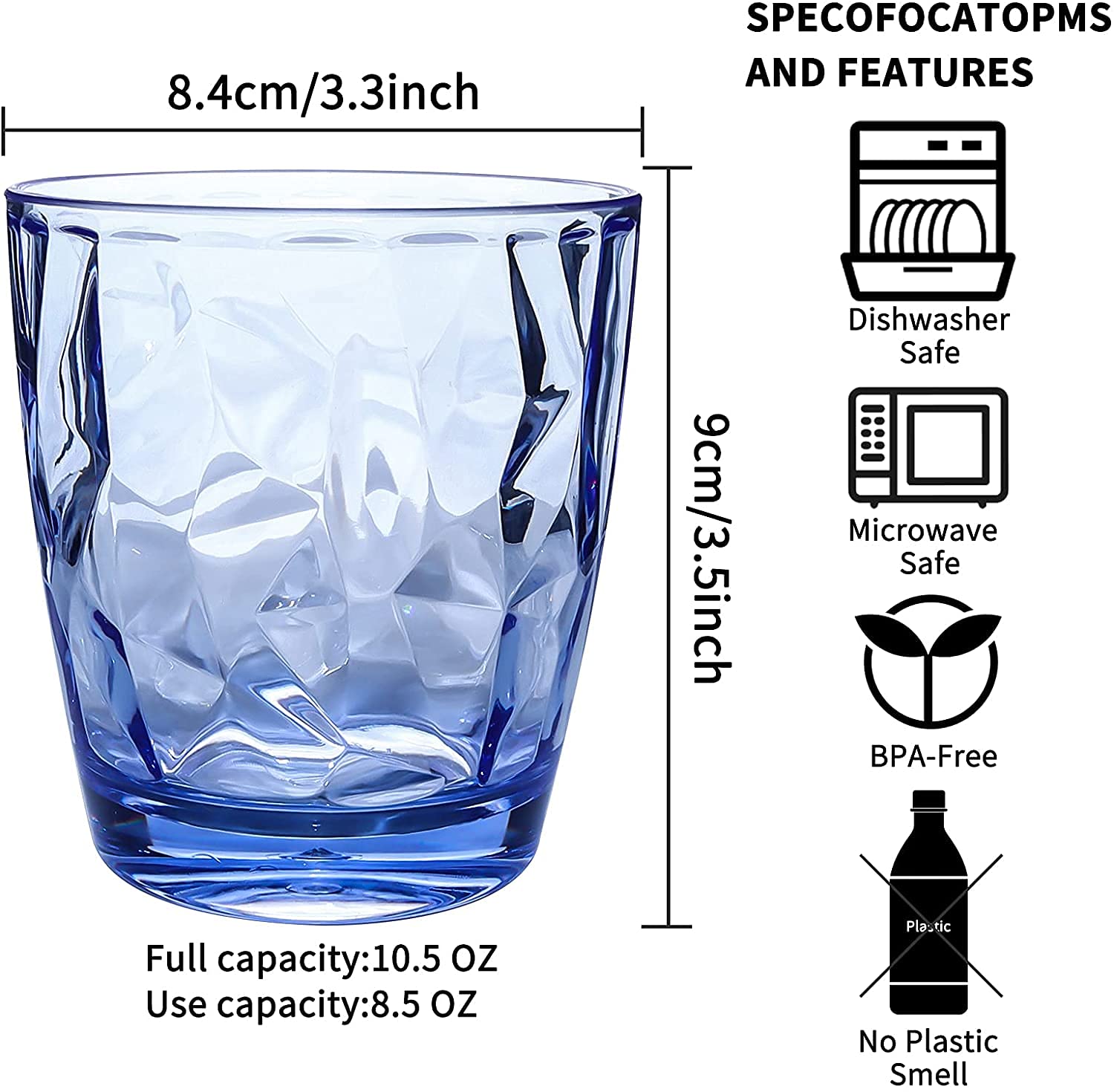 Topsky shatterproof cups ideal for picnics, patios, and casual gatherings