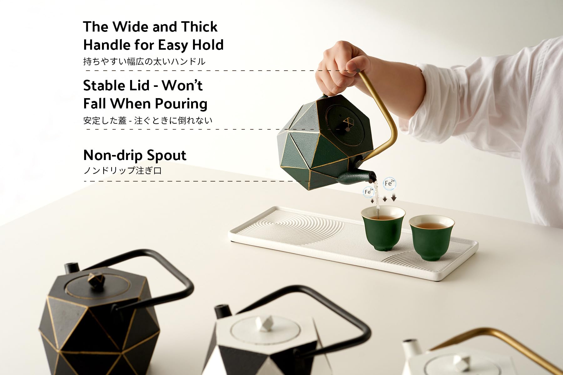 Toptier ergonomic gift-ready packaging for tea lovers and hosts.