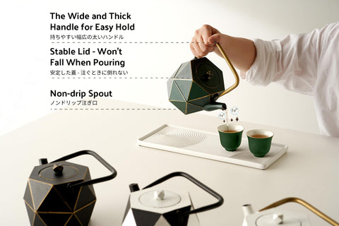 Toptier ergonomic gift-ready packaging for tea lovers and hosts.