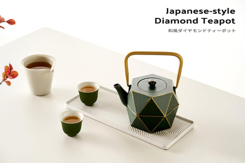 Toptier removable infuser enables loose-leaf and blooming tea.