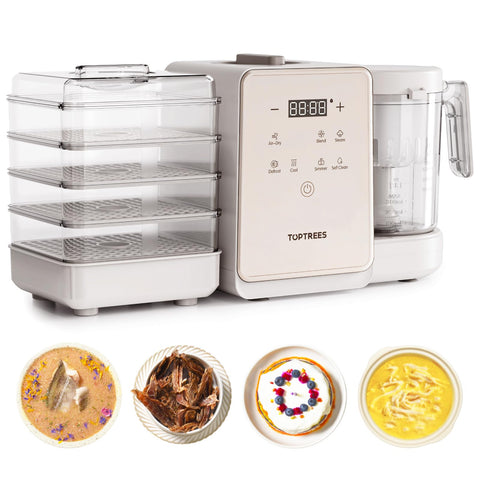 TOPTREES Pet Fresh Maker blending module for customizable meals.