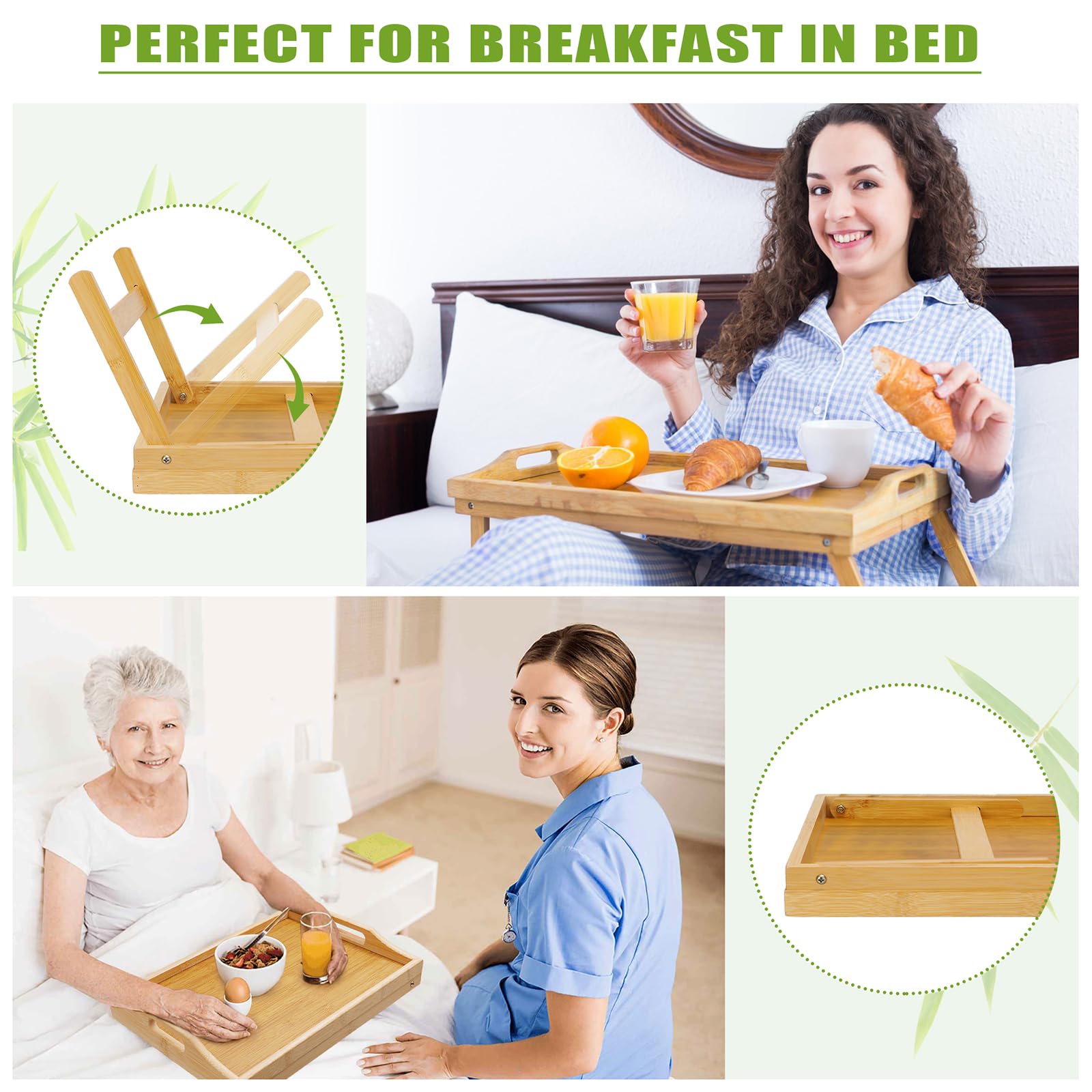 TOPULORS bed tray on sofa for convenient dining and light tasks.