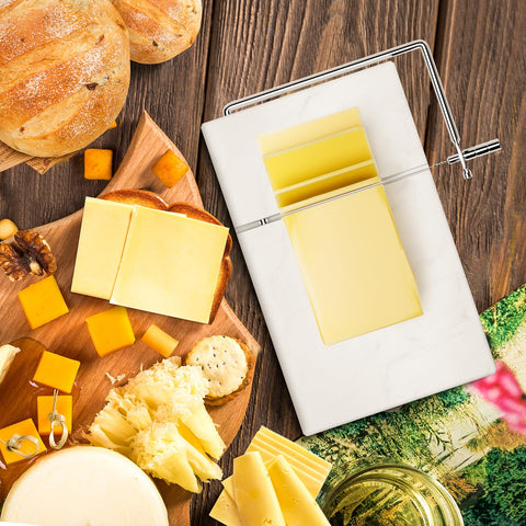 TOPULORS cheese slicer replacement wires with five spare pieces for uninterrupted slicing