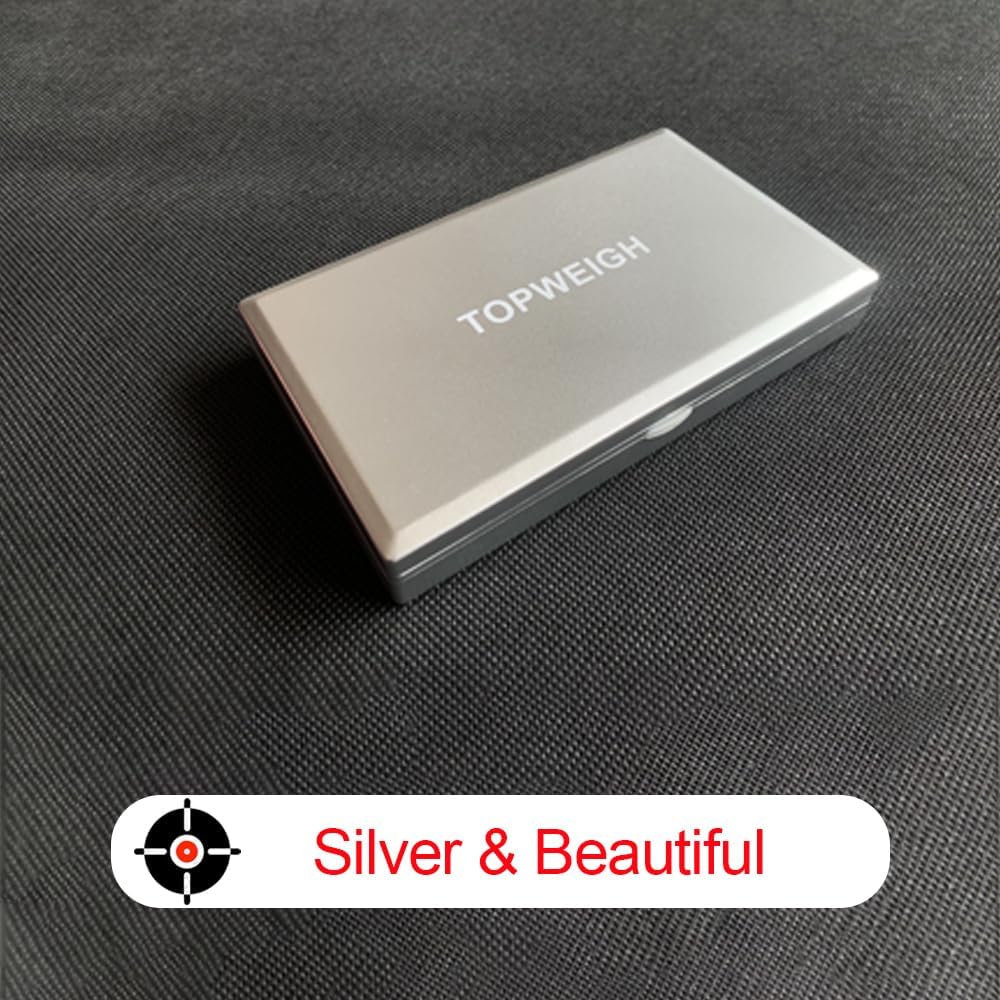 TopWeigh device with smart power saving extending battery life.