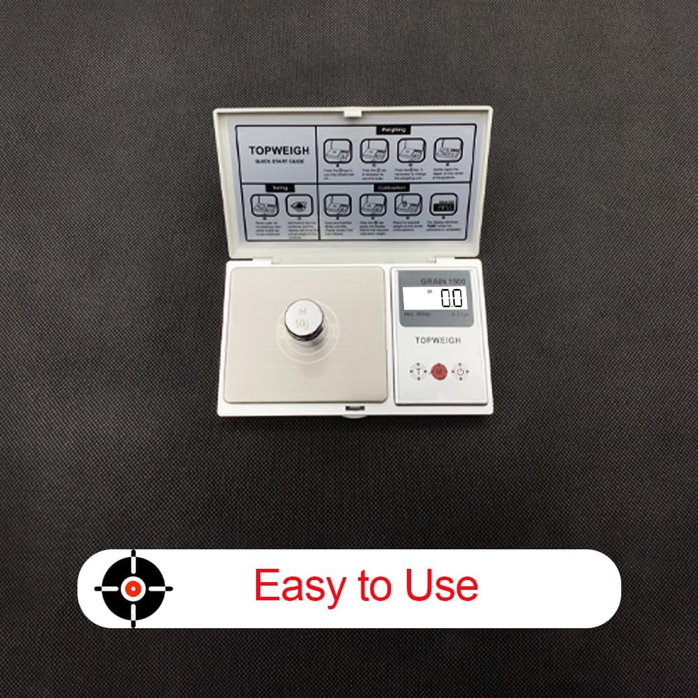 TopWeigh small GN scale at 0.1 gn resolution for small batches.