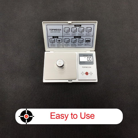 TopWeigh small GN scale at 0.1 gn resolution for small batches.