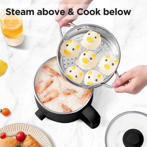 TopWit 304 stainless steel inner pot for safe, non-toxic cooking