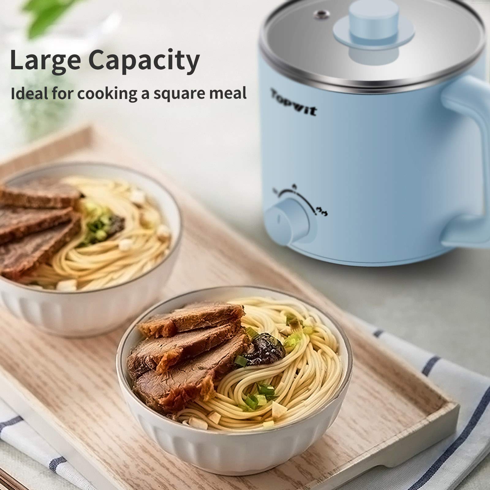 TopWit portable design fits small apartments and on-the-go use