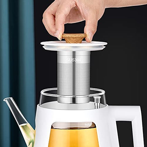 TopWit kettle borosilicate glass window showing water level